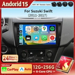 Autoradio Android 2K con CarPlay y WiFi para Suzuki Swift 4 2011-2017