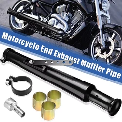 Silenciador de escape retro para Café Racer, Bobber y Chopper