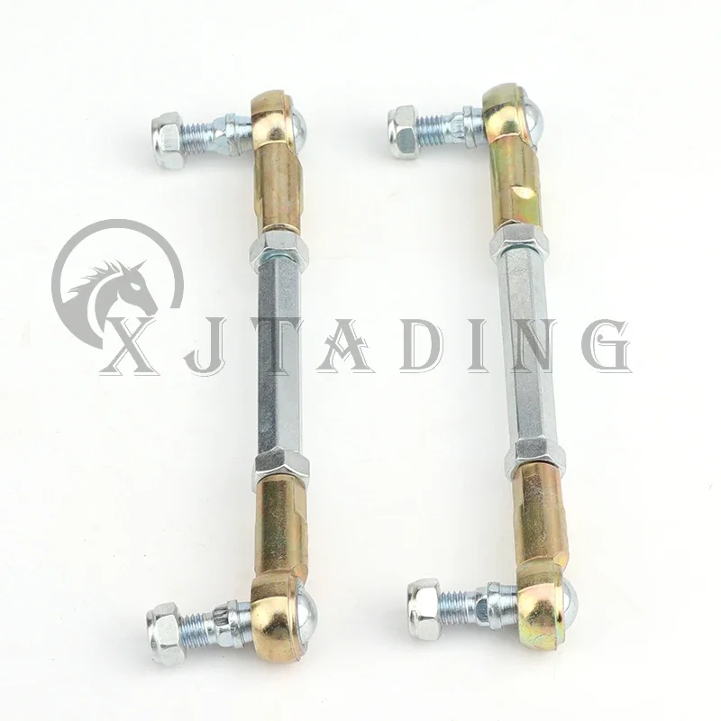 Kit de varilla de amarre de dirección M8, junta de bola para Mini bicicleta eléctrica de 2 tiempos, ATV, Go Kart, Buggy, Scooter, Quad, 80mm-280mm - imagen 2