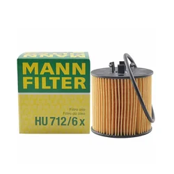 MANN-FILTER HU712/6x Filtro de aceite para VW, Audi y Skoda