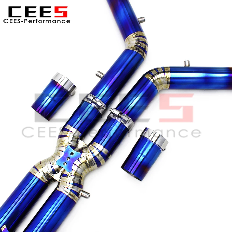 CEES Escape valvetronic catback BMW X5M X6M 4.4TT de rendimiento - imagen 4