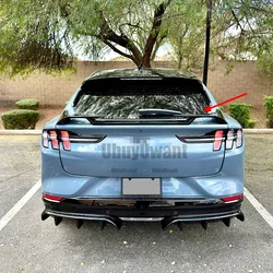 Alerón trasero ABS efecto fibra de carbono Ford Mustang Mach-E 2021+