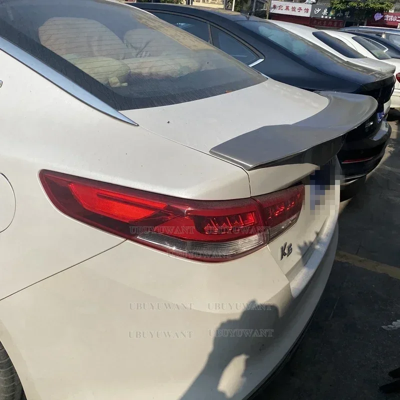 Alerón trasero estilo R en fibra de carbono para Kia Optima 2016-2018 - imagen 2