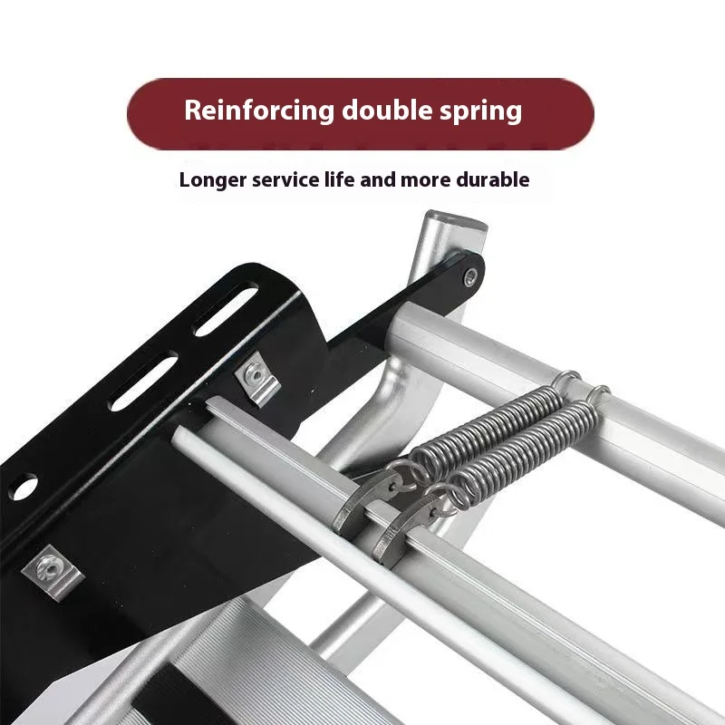 Escalón plegable caravana aluminio doble capa – accesorio para RV y Camper - imagen 3