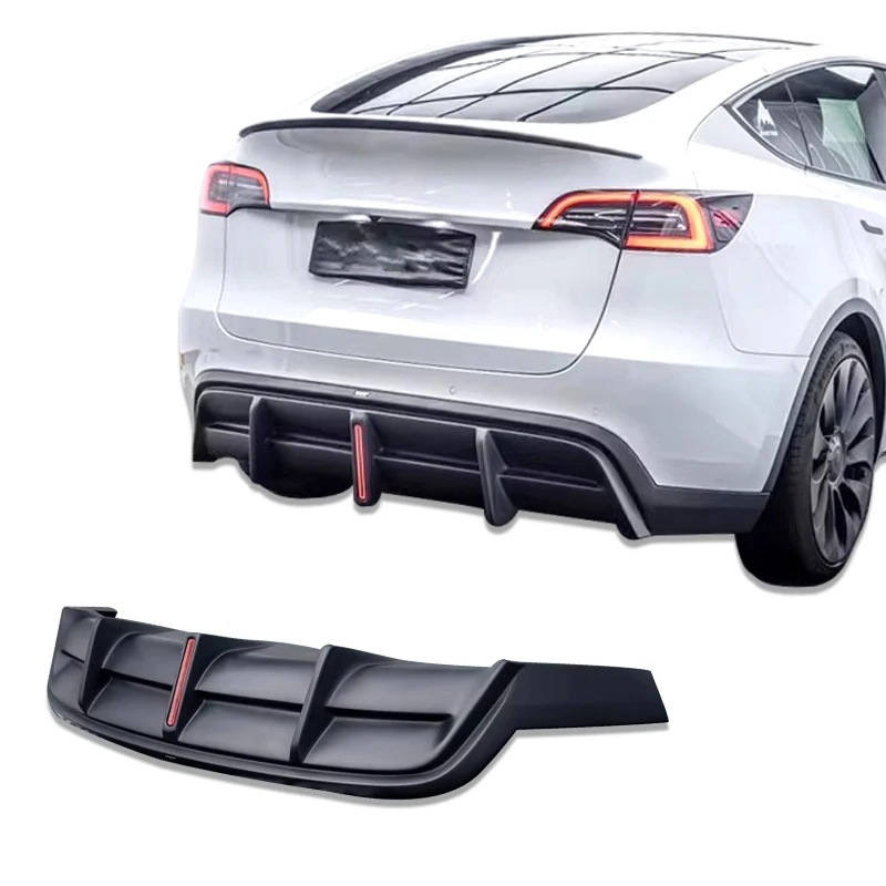 Kit alerón trasero Tesla Model Y con labio de carrocería ligero