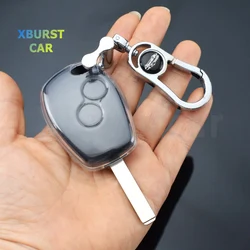 Funda TPU transparente para llave Renault Duster, Dacia Logan y Nissan