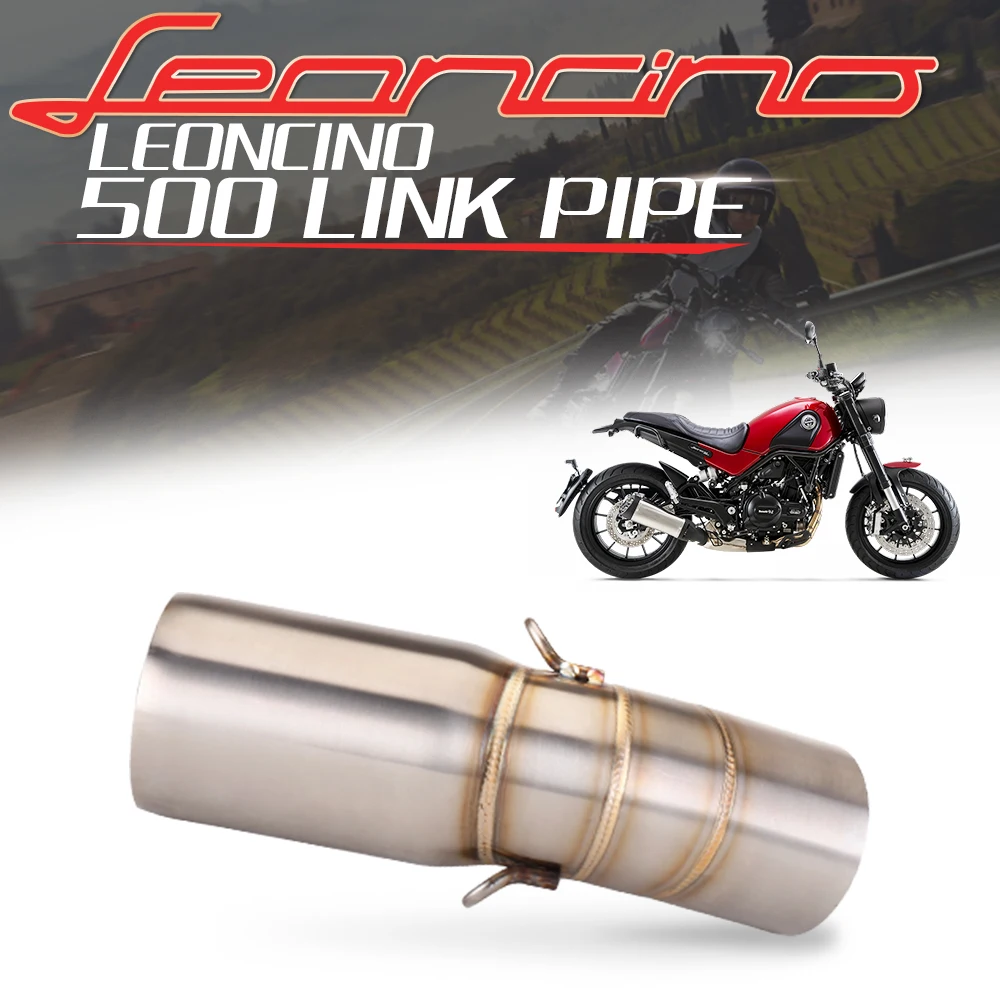 Tubo intermedio escape inox 51 mm – Benelli Leoncino 500 - imagen 3