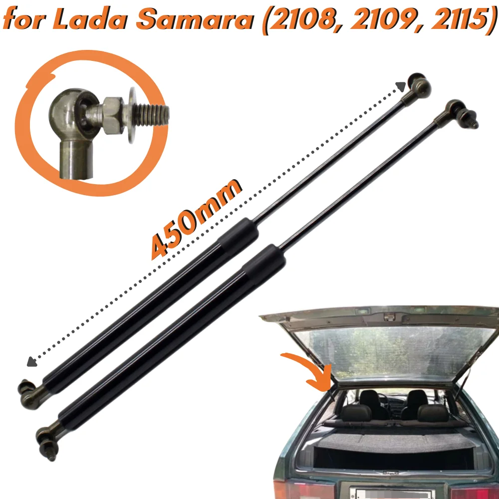 Amortiguadores de gas portón trasero Lada Samara VAZ-2108/2109