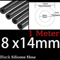 1m black 8x14mm