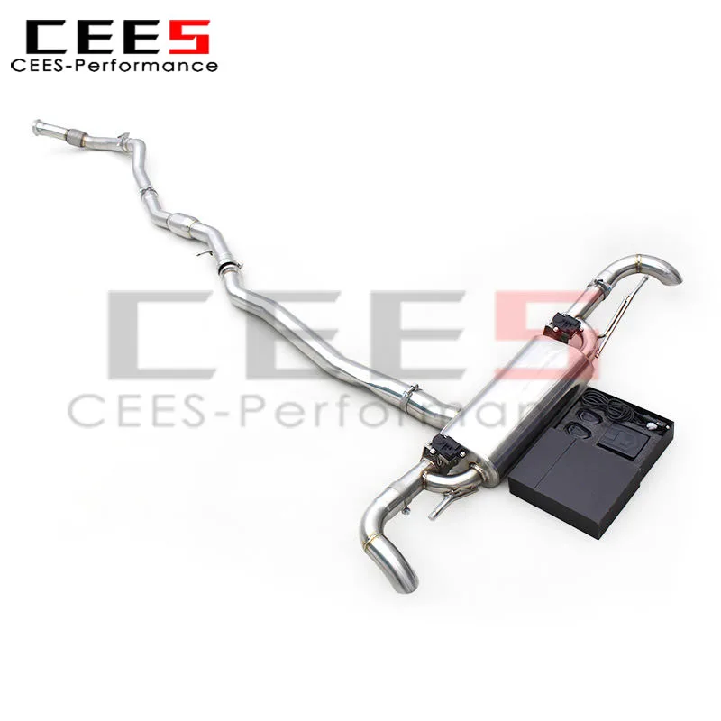 CEES Sistema de escape cat-back con válvula para Mercedes GLS 450 W167 - imagen 3