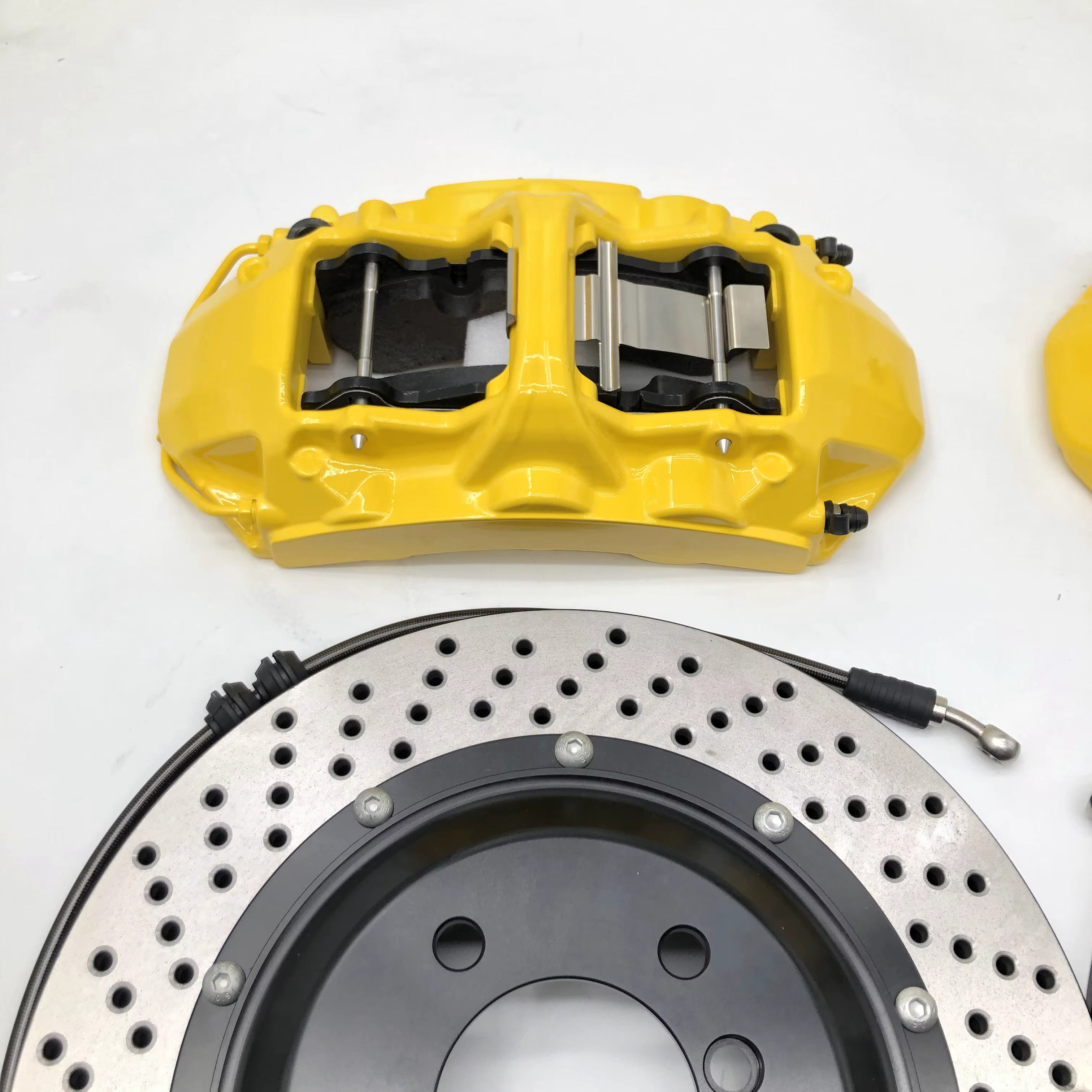 Kit frenos grandes pinzas 6 pistones Mercedes W204 W205 rotores - imagen 5