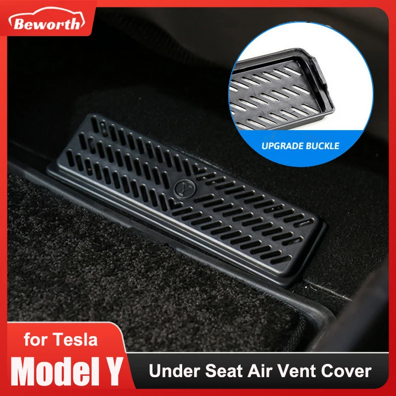 Protector de ventilación bajo el asiento para Tesla Model Y 2024