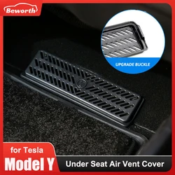Protector de ventilación bajo el asiento para Tesla Model Y 2024