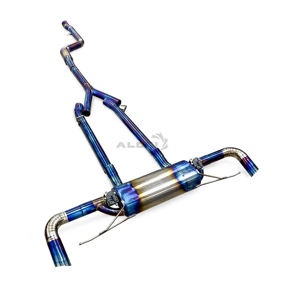 Kit escape titanio cat-back con válvula para BMW X5 y X6 2.0T - imagen 2
