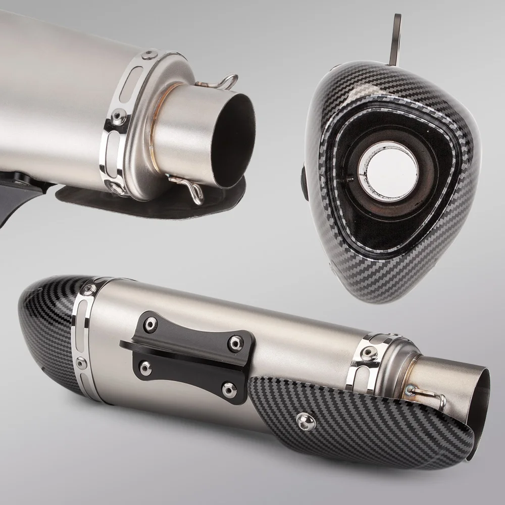 Tubo de escape FZ25/FZ250 51 mm – codo de conexión - imagen 4