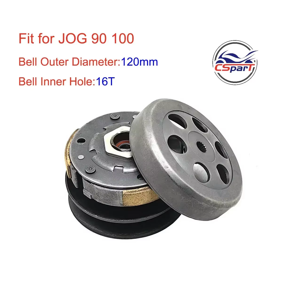Kit embrague JOG 120mm 16T Yamaha 90cc