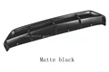 Matte black