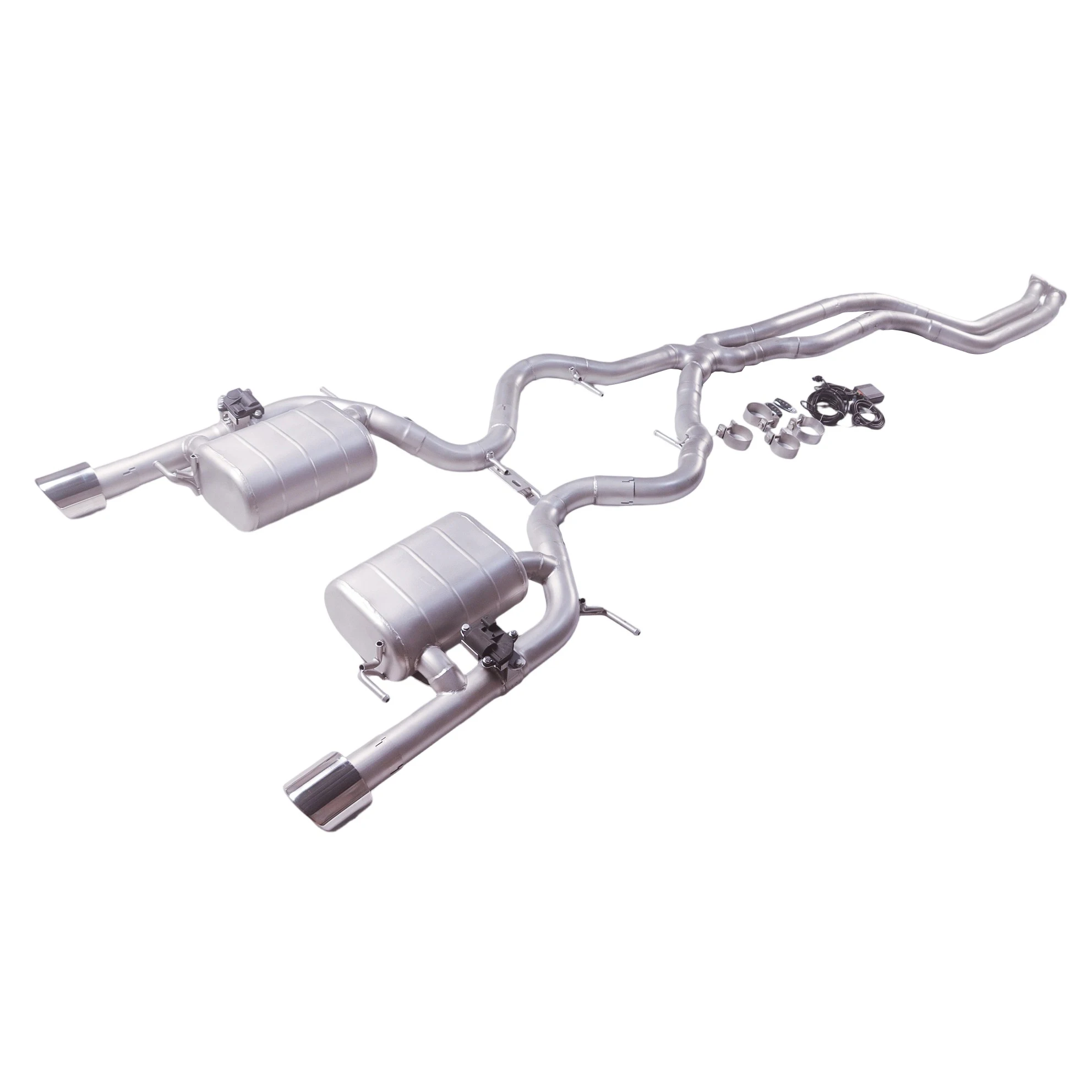 GFC silenciador catback para BMW 335i N54 SUS304 - imagen 2