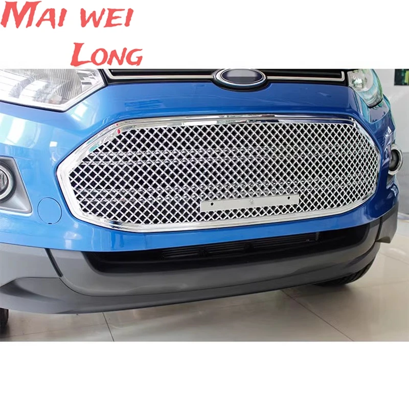 Parrilla frontal acero inoxidable Ford Ecosport MK1 2013-2016 - imagen 5