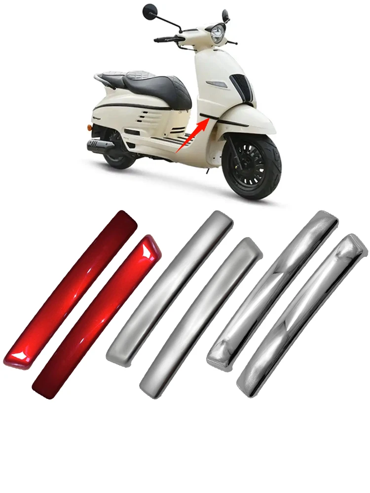 Embellecedor panel frontal cromado para Peugeot Django 125/150