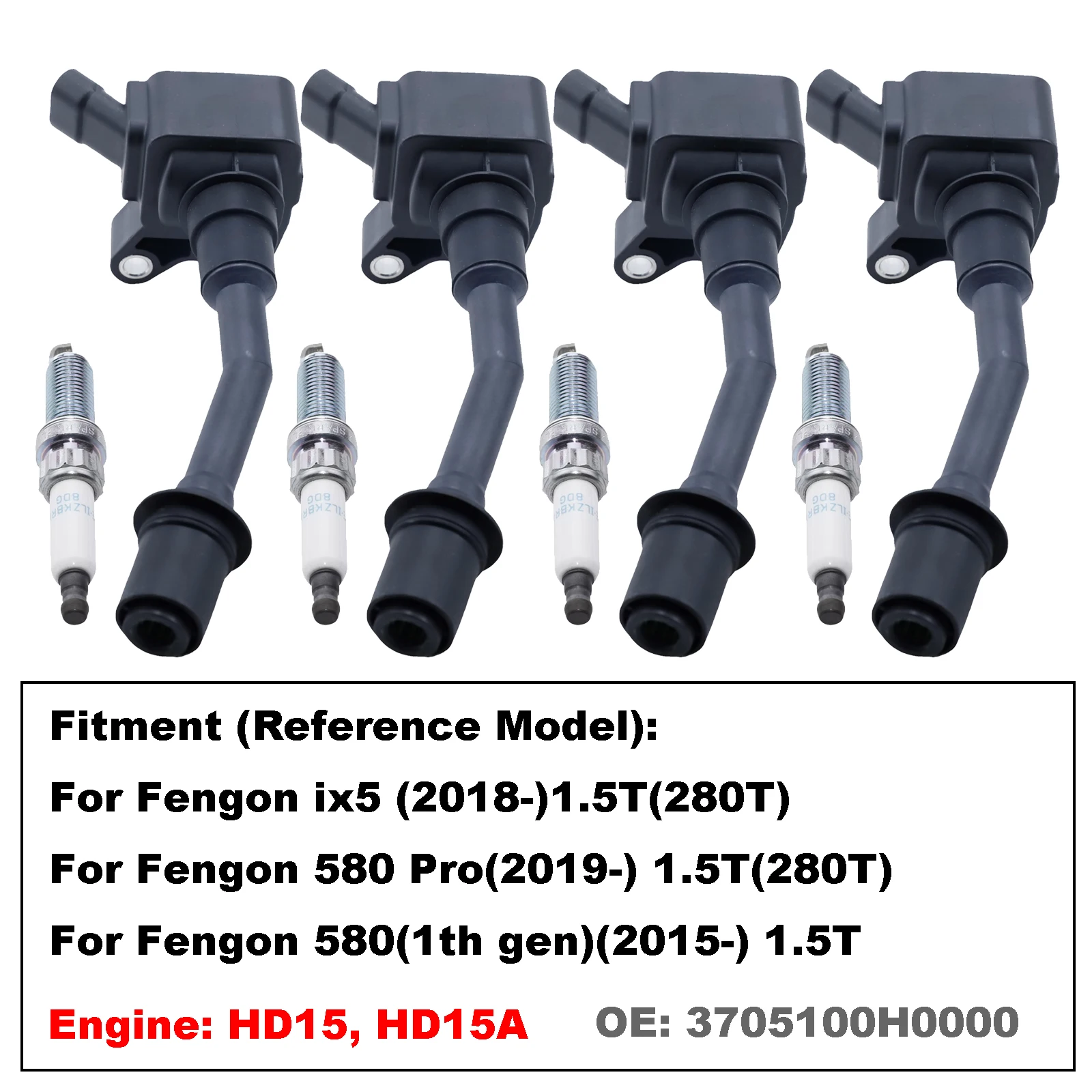 DFSK 3705100H0000 Bobinas de encendido Fengon ix5 1.5T - imagen 2