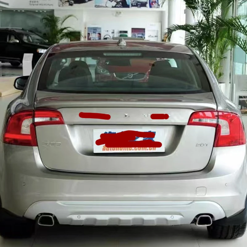 Alerón trasero de carbono negro para Volvo S60 2011-2019
