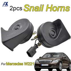 Par bocinas de caracol 410/510Hz impermeable – Mercedes W221 2006-2013