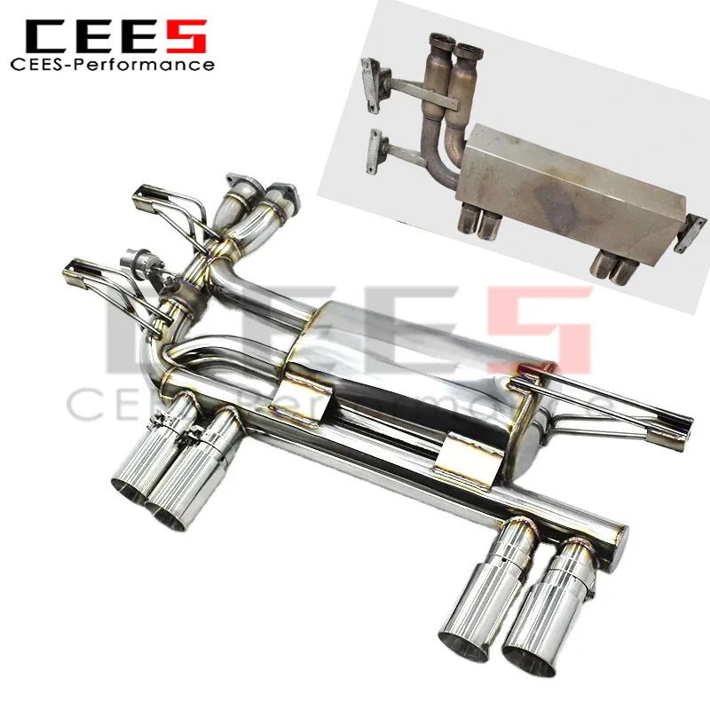 Cees Exhaust Sistema de escape con válvula para BMW M3 E46