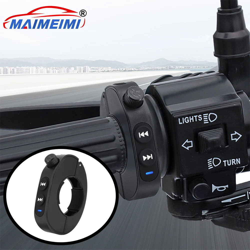 Control manillar Bluetooth manos libres impermeable para moto