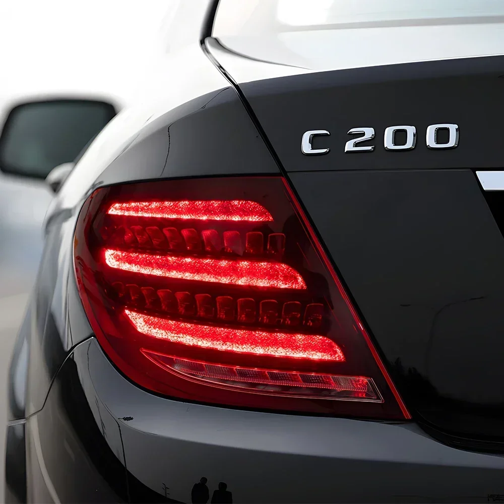 Luces traseras LED Mercedes W204 estilo Maybach para C180 C200 C260