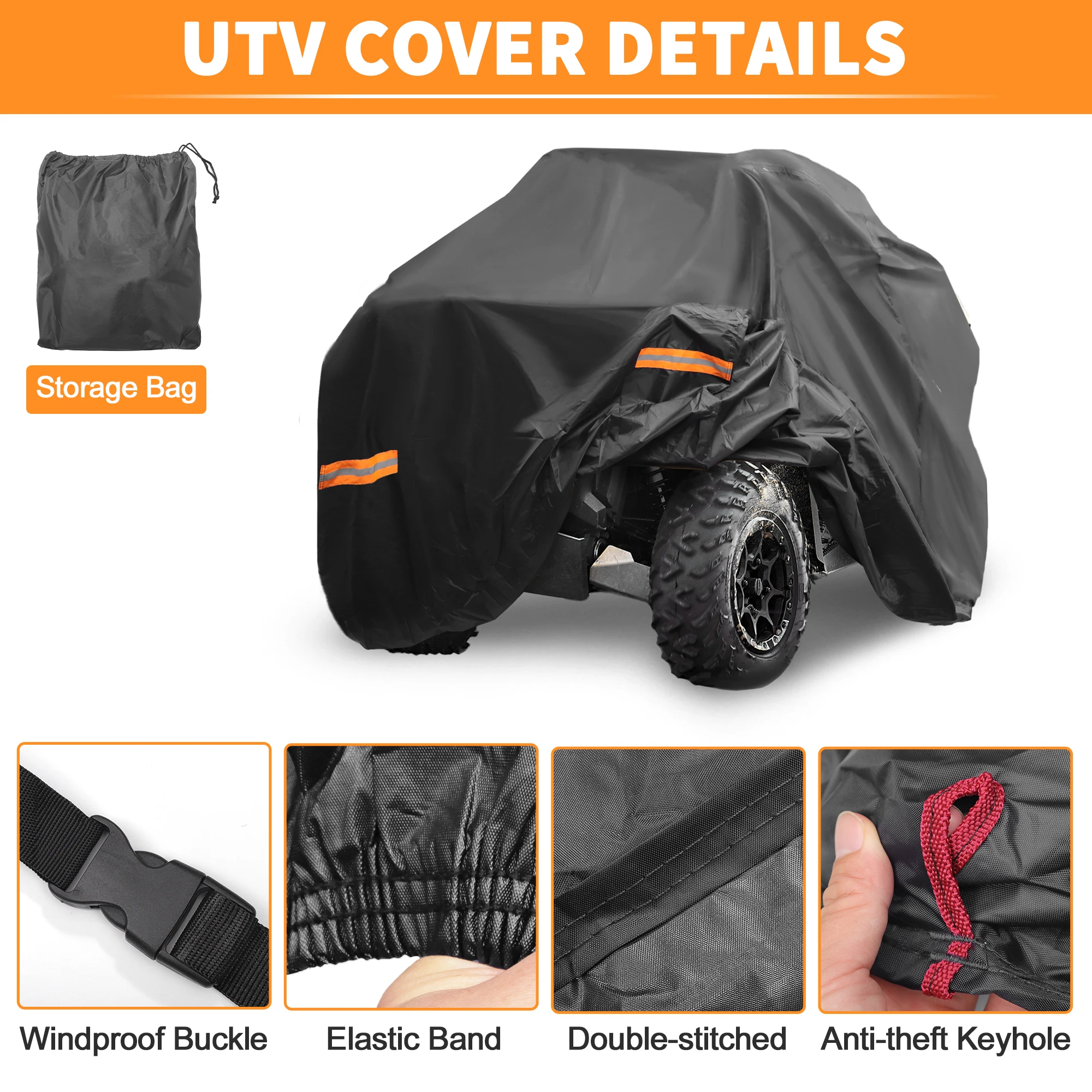 Funda para quad UXCELL compatible con Can-Am Outlander 400–1000 - imagen 4