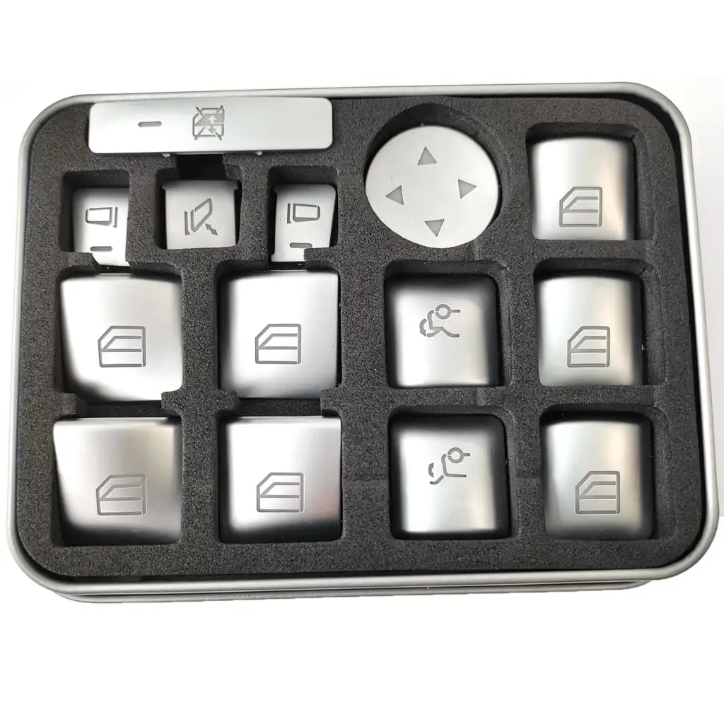 Pegatinas para botones del elevalunas Mercedes CLA y GLA 180/200 - imagen 5