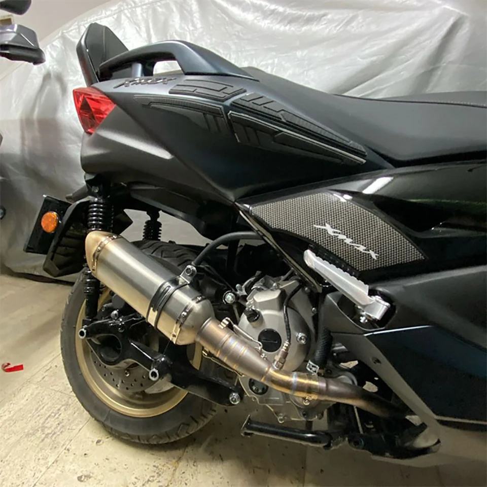 Yamaha tubo de enlace escape XMAX 250/300 medio delantero modificado - imagen 2