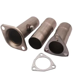 Junta de brida de escape 63 mm, 3 pernos para Honda Civic, CRX y Acura