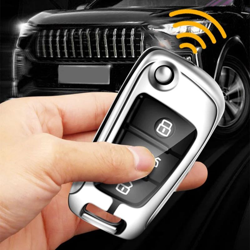 Protector funda llave Audi Q3 Q7 A3 de zinc - imagen 4