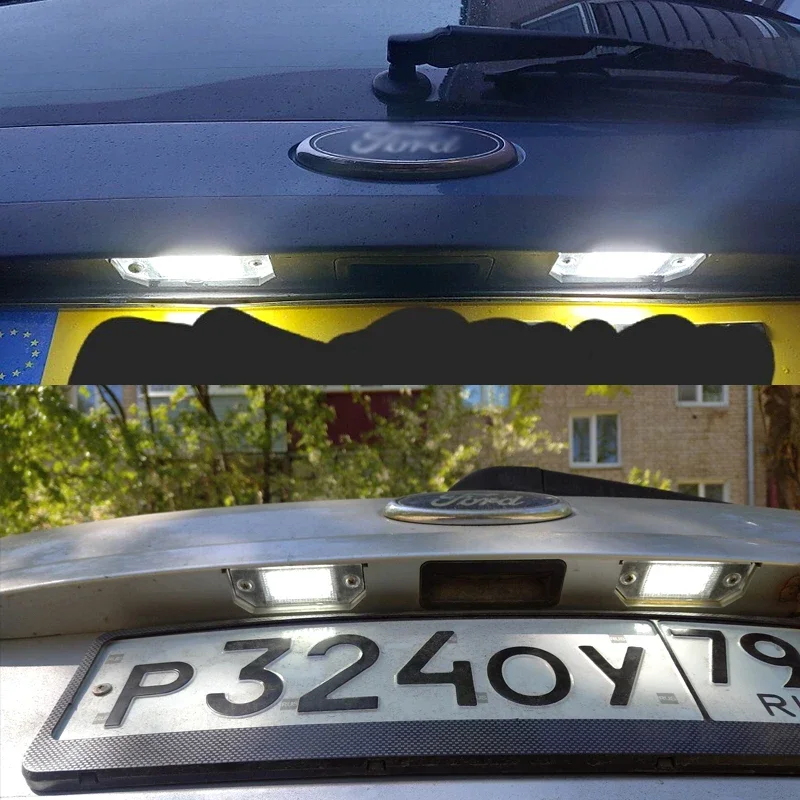 Conjunto de luces LED para matrícula Ford Focus y C-MAX