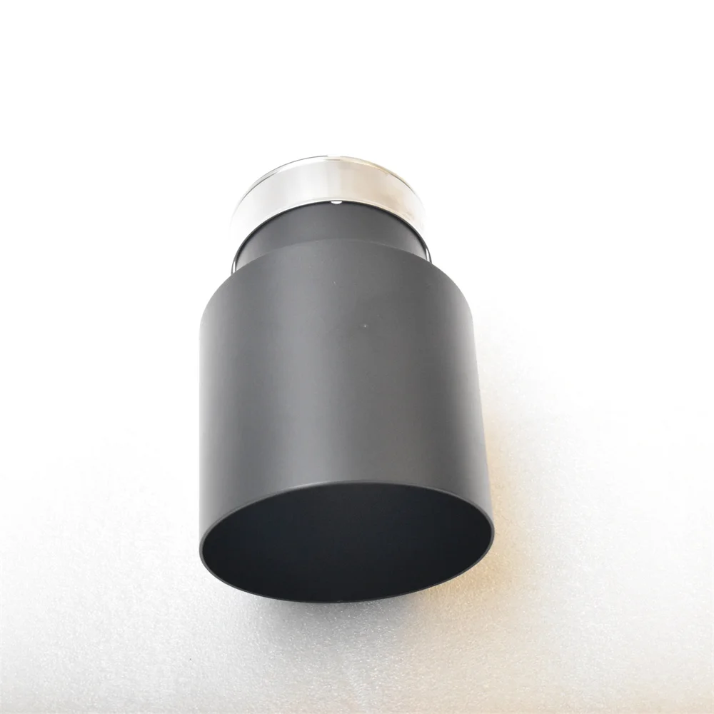 SEBRING terminal de escape universal de acero inoxidable negro mate para Golf - imagen 3