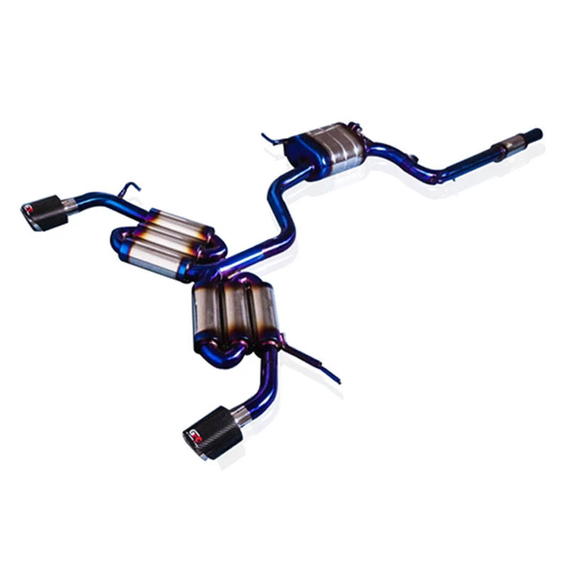 Escape catback para VW Golf 7.5 1.4 TSI con válvulas electrónicas