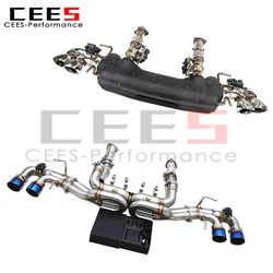 Escape catback Cees de rendimiento Corvette C8 6.2 V8