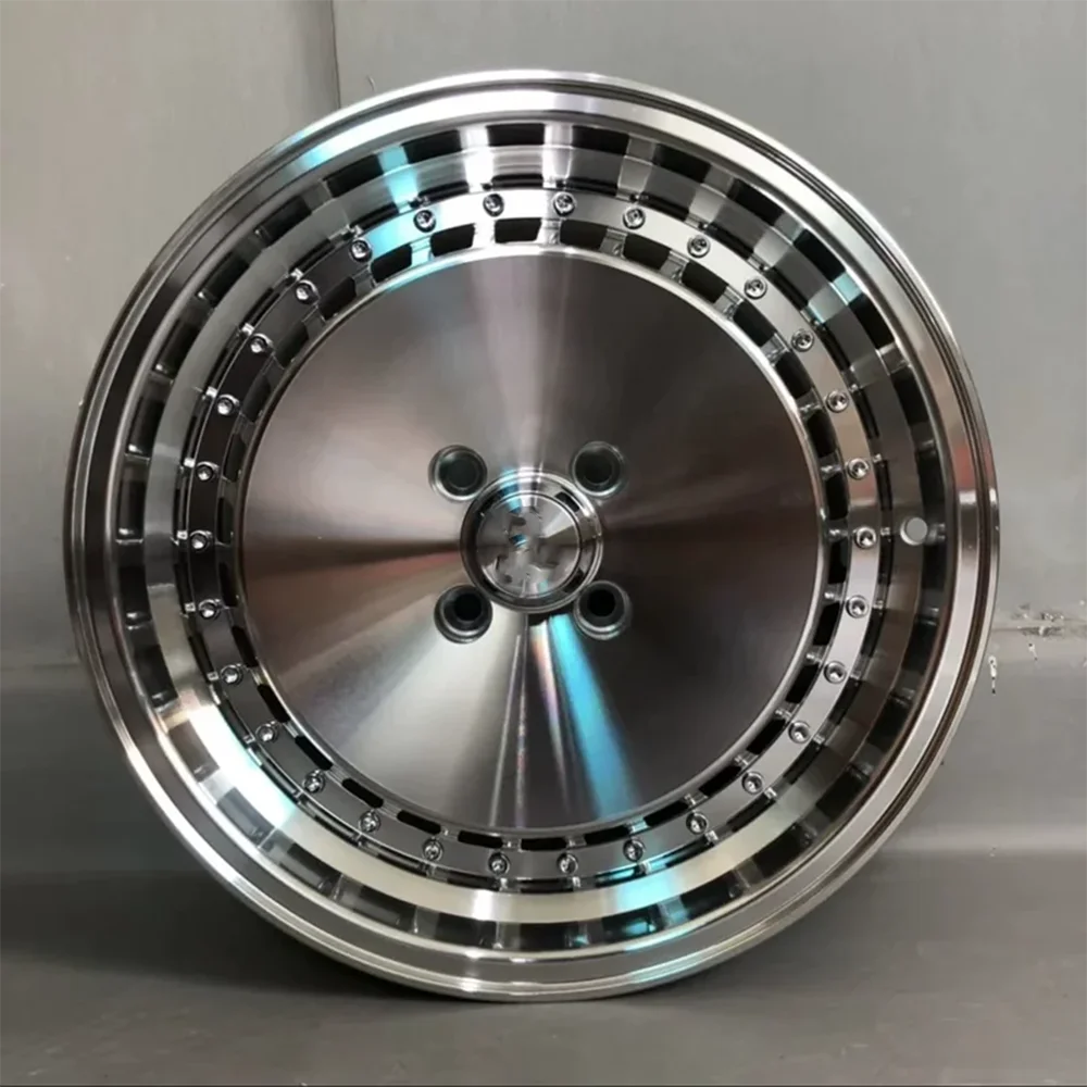 Llantas de aleación de aluminio plateadas para coche - imagen 2