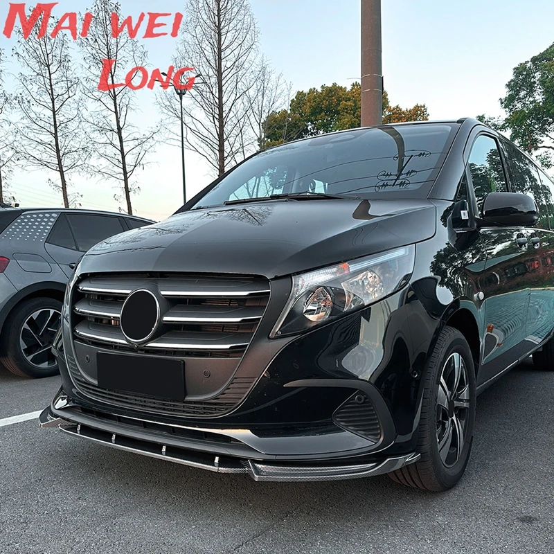 Splitter frontal y alerón Mercedes Vito W447 kit tuning - imagen 5