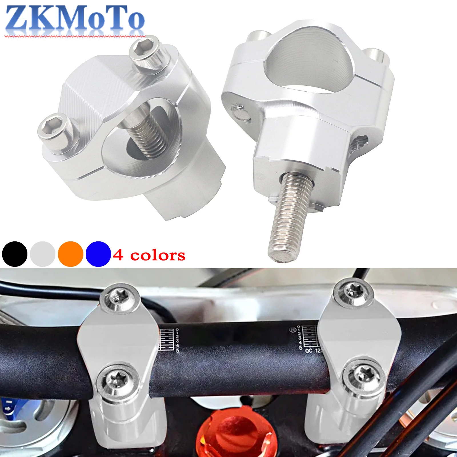 KTM elevadores de manillar CNC para barras anchas