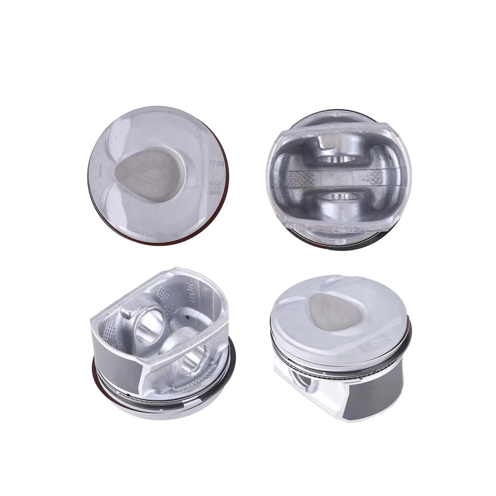 Piezas de motor, 4 Uds., pistones con juego de anillos aptos para 1,6 T para BMW Mini Cooper Clubman S JCW R55 R56 R57 N14B16A 1,6 T l4 GAS 11257566019 - imagen 4