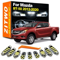 ZITWO Kit de luces LED interior y matrícula para Mazda BT-50
