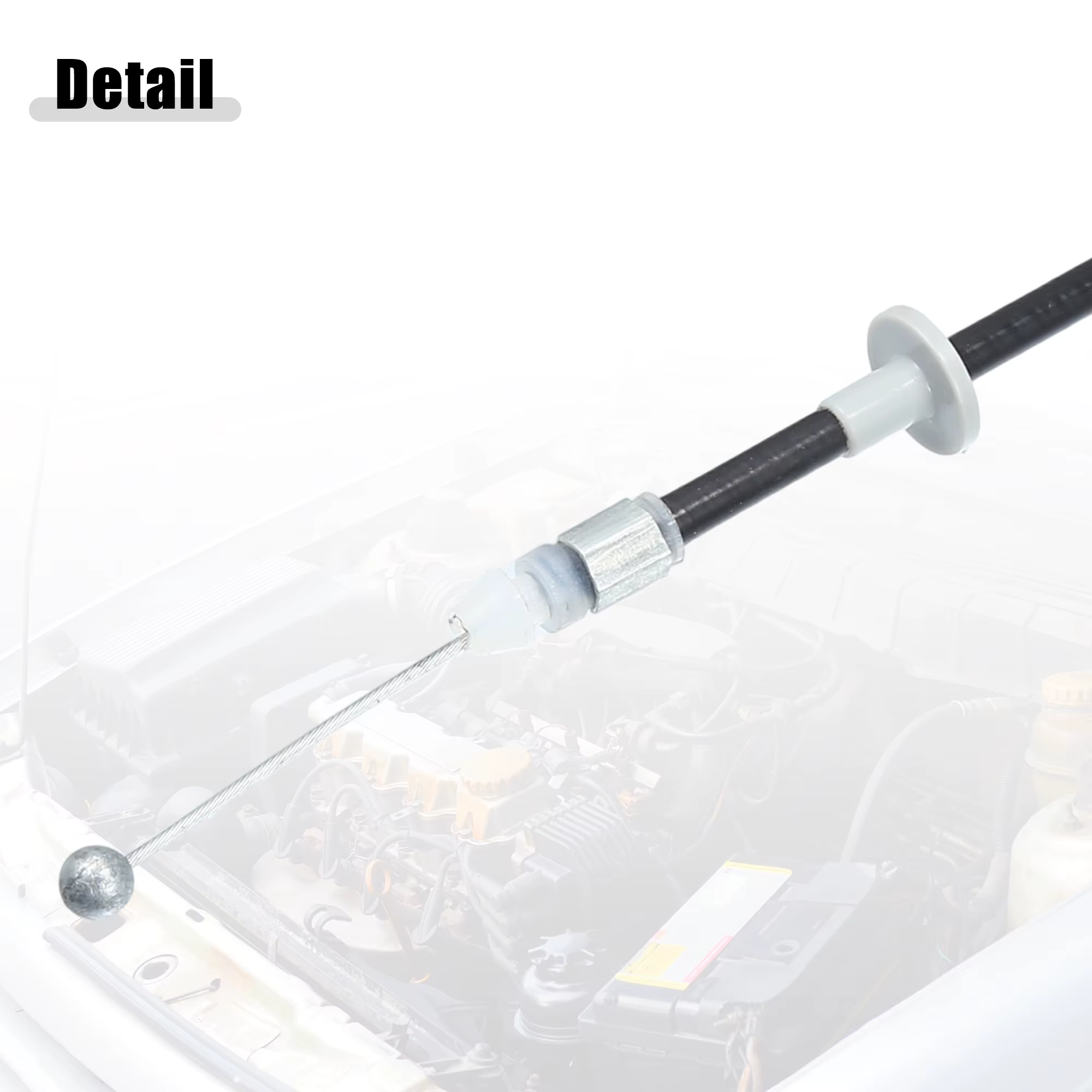 UXCELL 5363042060 Cable de apertura del capó Toyota RAV4 - imagen 3