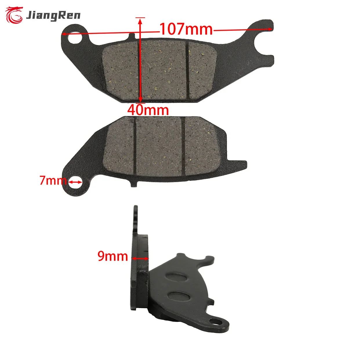 Pastillas de freno traseras Honda CBR125R y XL125 Varadero - imagen 3