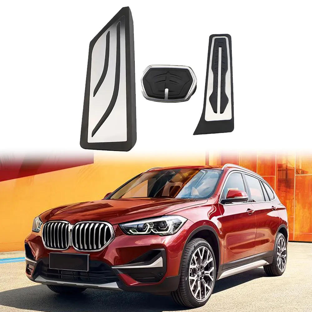 Kit pedales acero inoxidable BMW X1 F48 X2 F39 LHD - imagen 3
