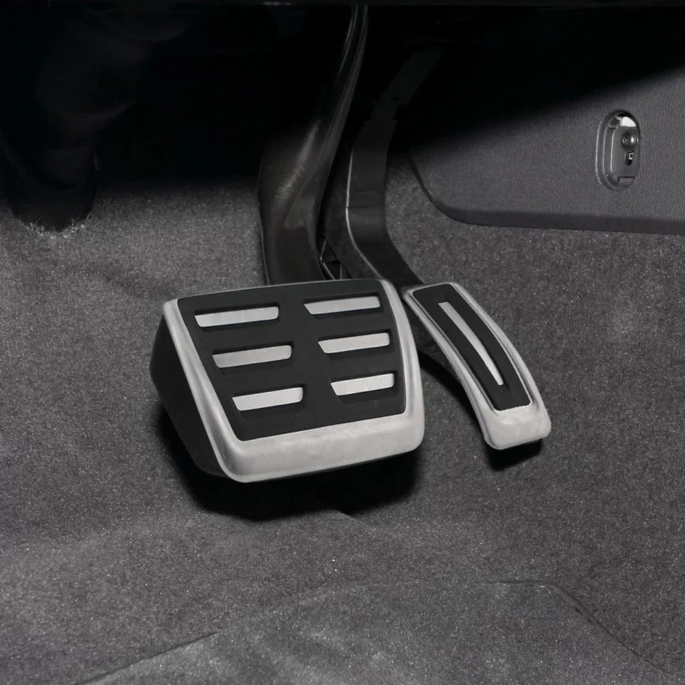 Cubrepedales de acero inoxidable Audi A4 B9 A5 F5 2016-2019 - imagen 3