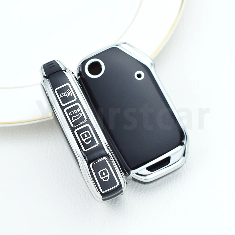 Funda de llave Kia de TPU, carcasa para mando a distancia - imagen 5