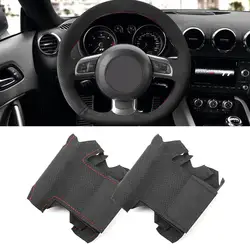Funda de volante ante cosida a mano Audi A3 S3 TT TTS